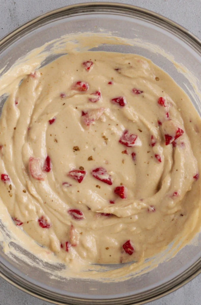 Sweet Strawberry Pound Cake