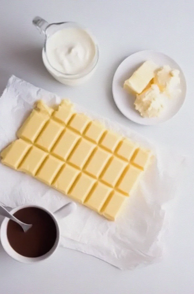 White Chocolate Mousse with Cream Cheese