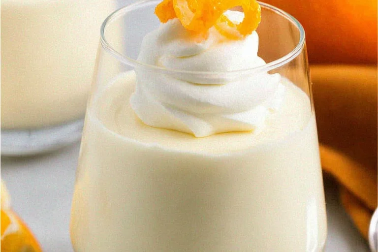 White Chocolate Orange Mousse