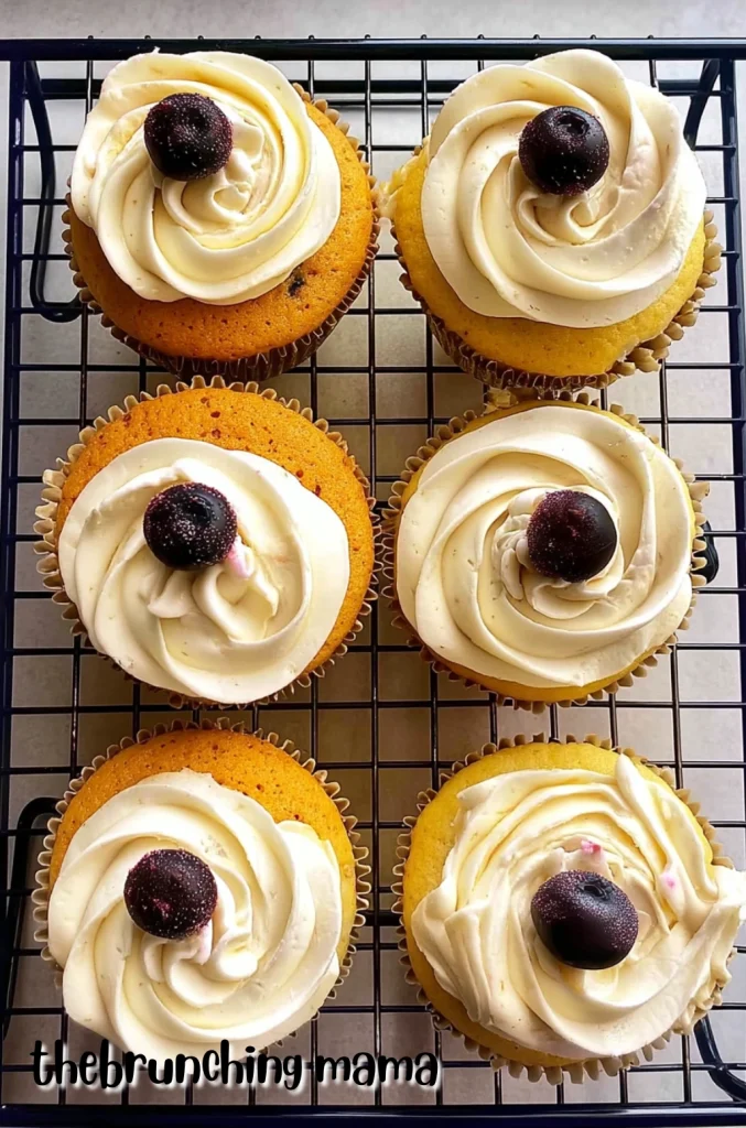 Lemon Blueberry Cupcakes