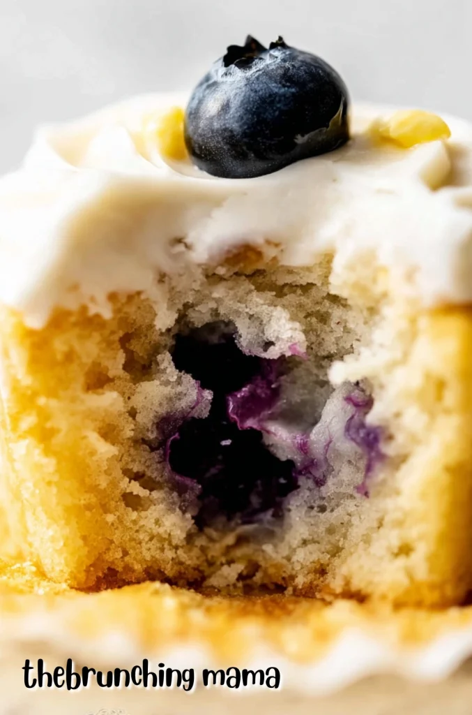 Lemon Blueberry Cupcakes