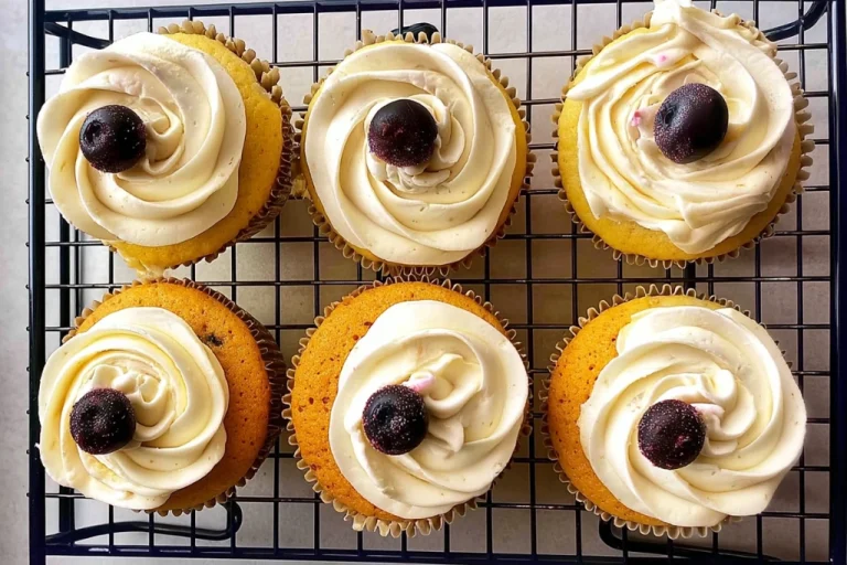 Lemon Blueberry Cupcakes