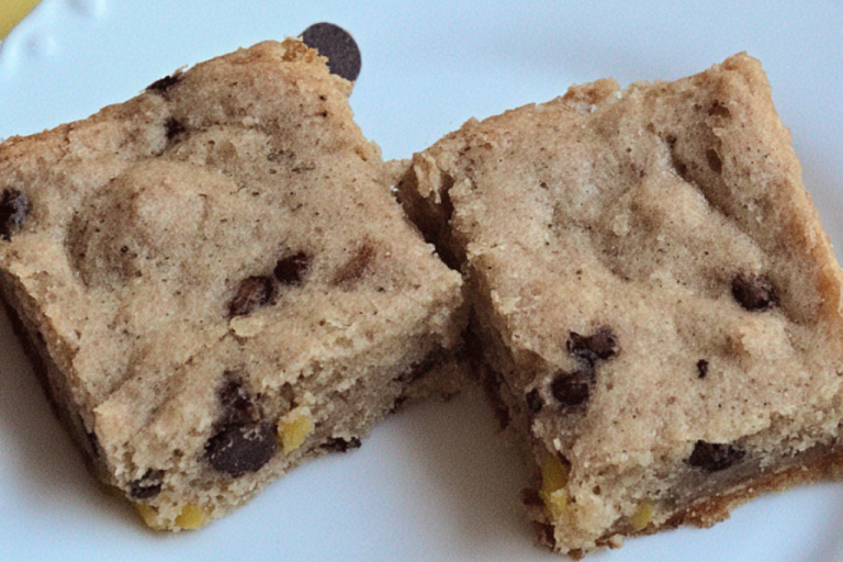 Banana Chocolate Chip Bars