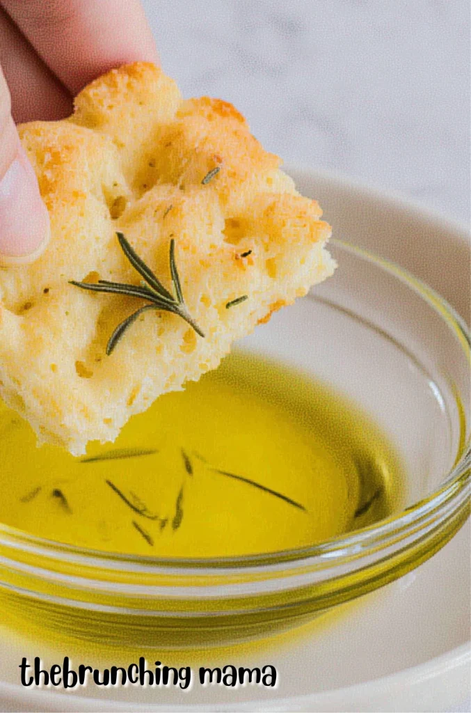 Garlic Parmesan Focaccia Bread