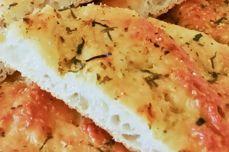 Garlic Parmesan Focaccia Bread