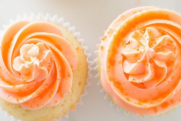 Peach Bellini Cupcakes