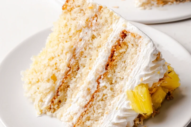 Pineapple Coconut Cake
