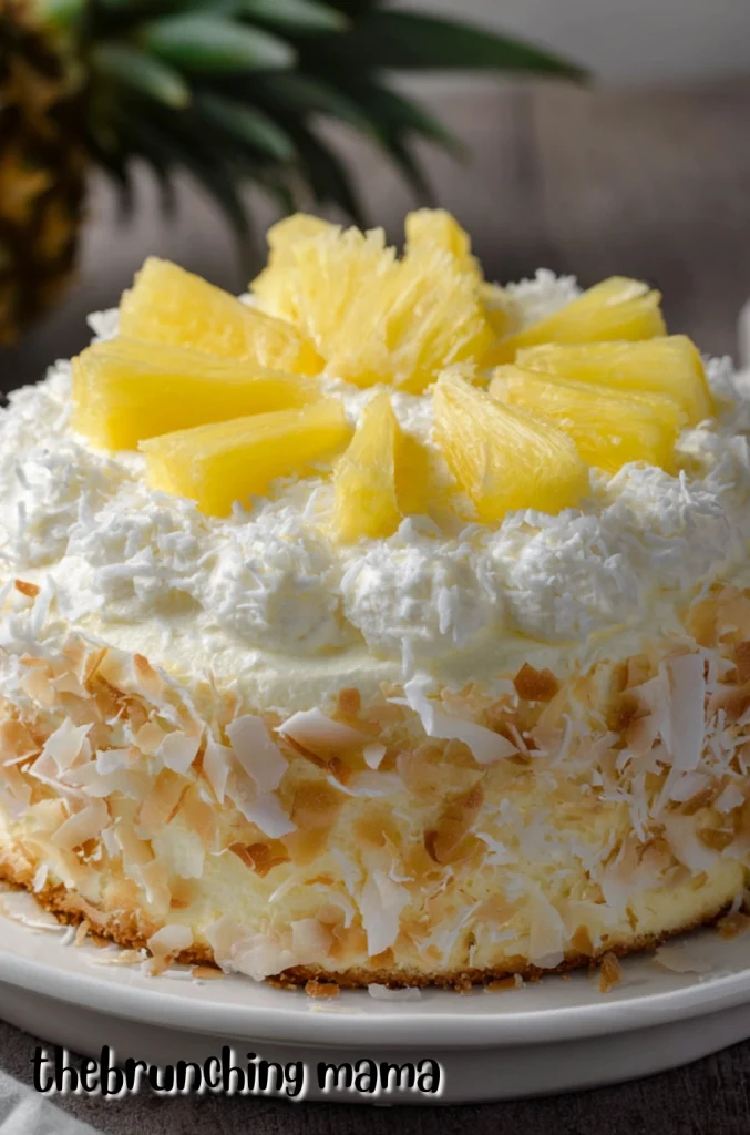 Pineapple Coconut Cake