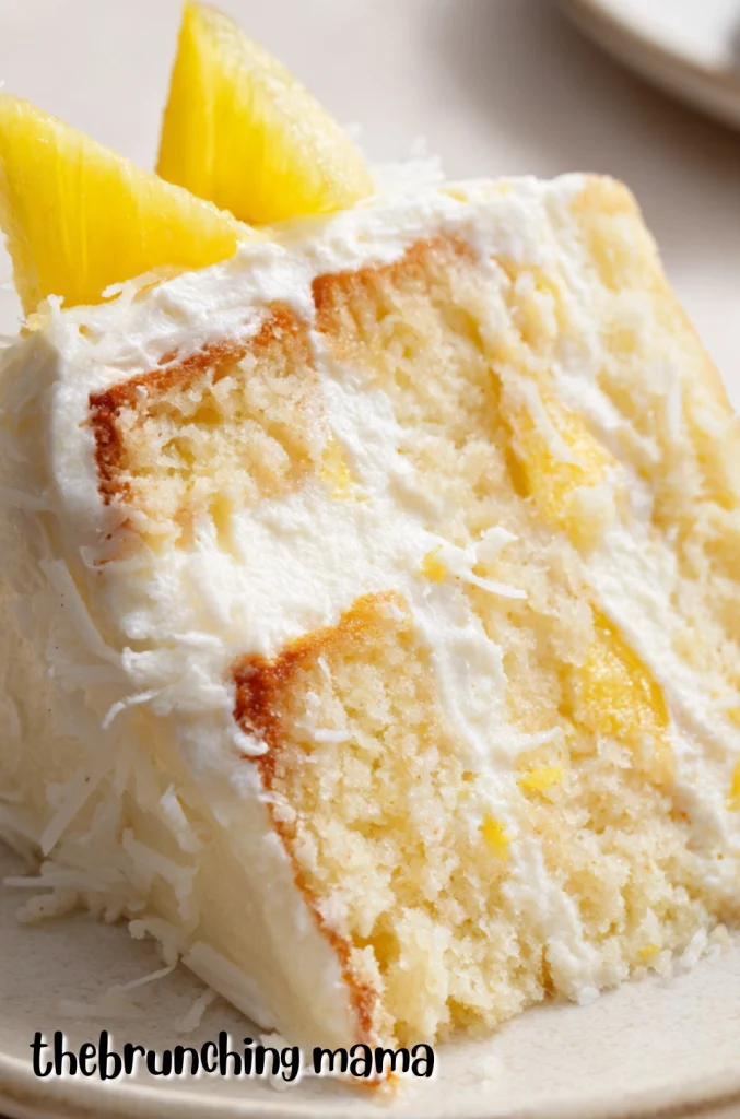 Pineapple Coconut Cake