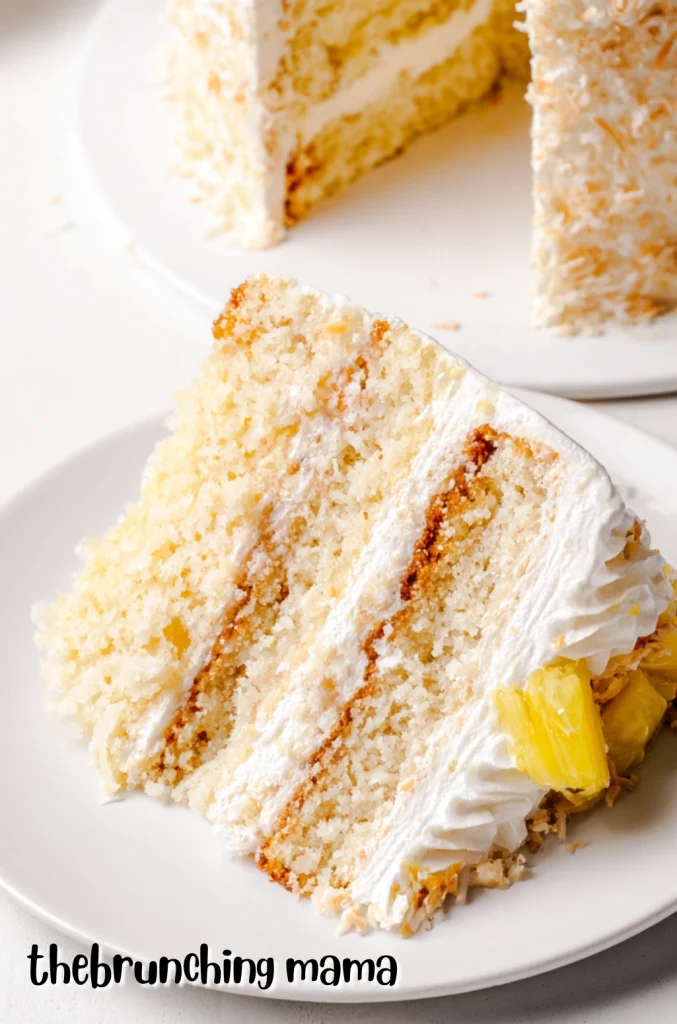 Pineapple Coconut Cake
