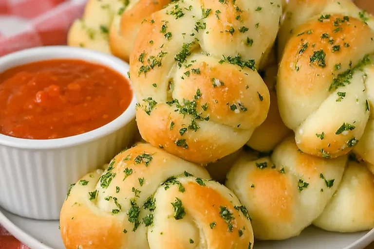 Homemade Sourdough Garlic Knots