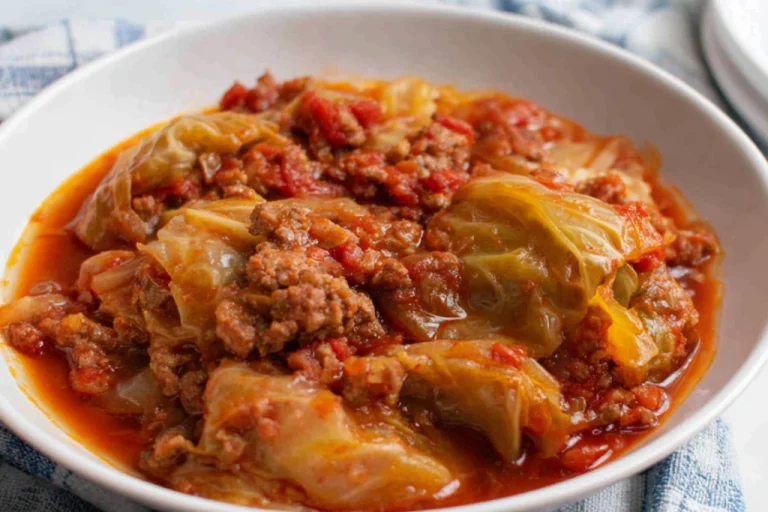 Easy Stuffed Cabbage Soup