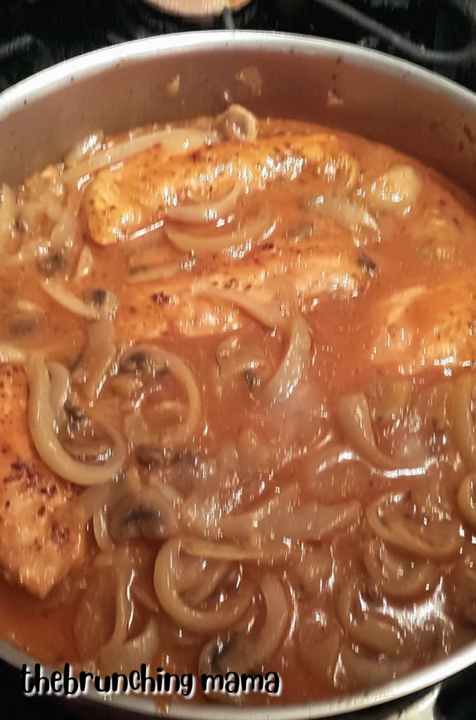 Easy Chicken Mushroom Rice