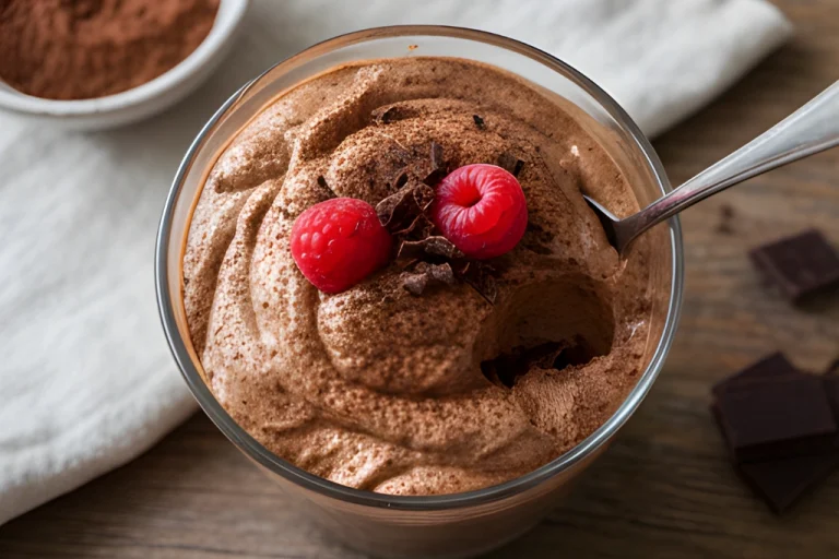 Tofu Chocolate Mousse