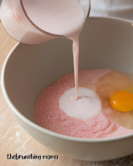 Cute Pink Strawberry Milk Bread