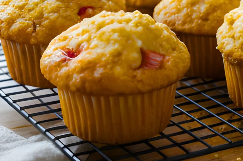 Rhubarb Muffins