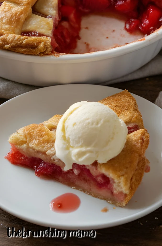 Strawberry Rhubarb Pie