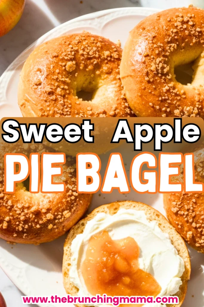 Sweet Apple Pie Bagel