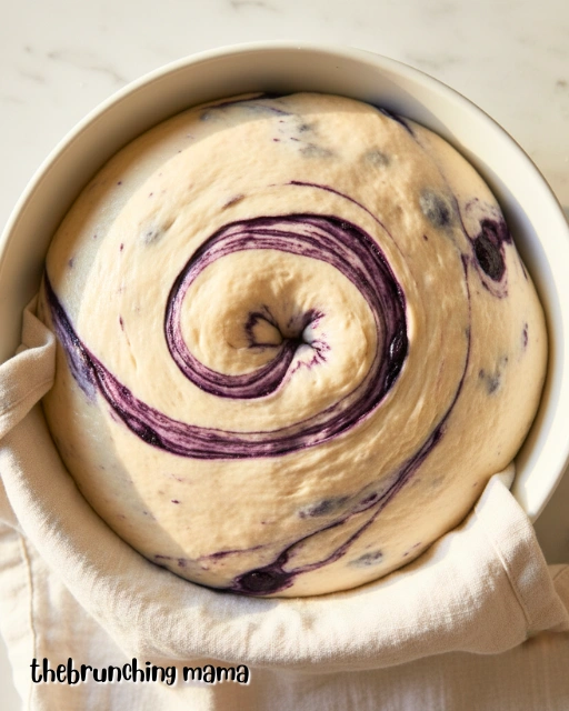 Homemade Blueberry Bagel