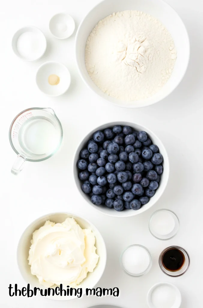 Blueberry cream cheese bagel