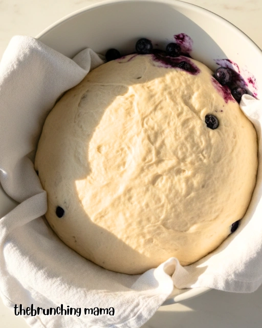 Blueberry cream cheese bagel