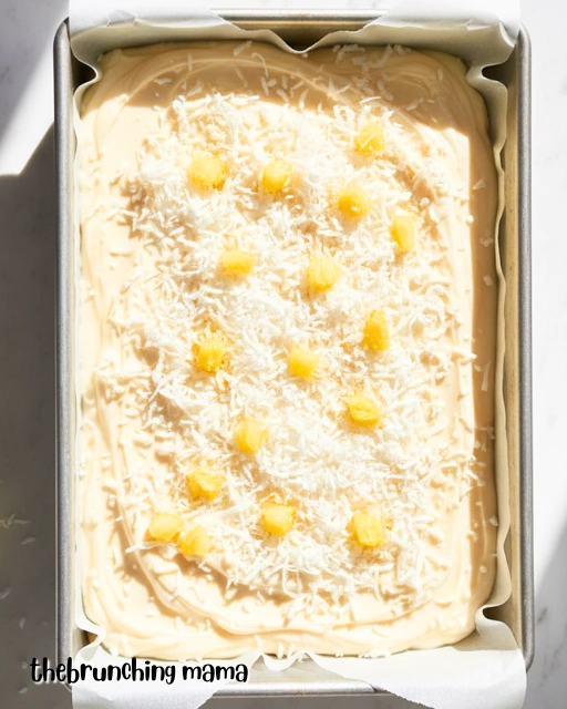 Coconut Pineapple Cream Pie Bars