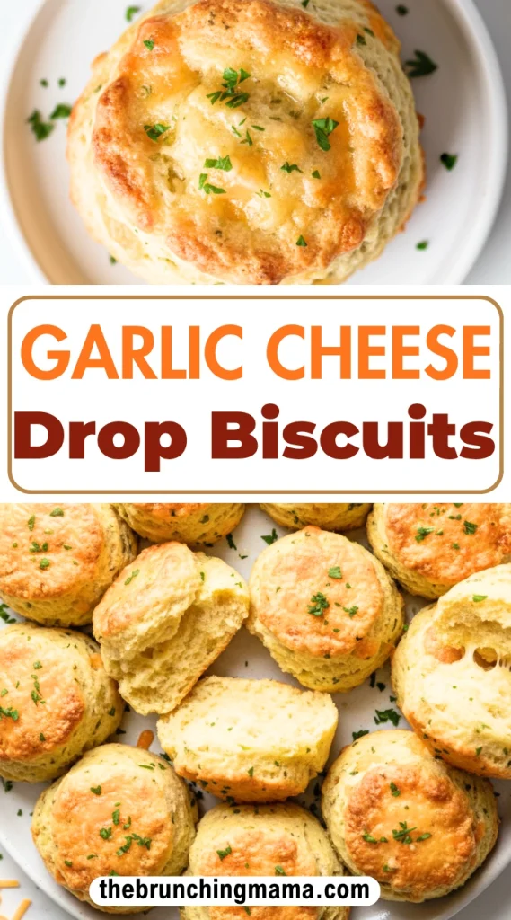 Garlic Cheese Drop Biscuits