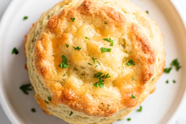 Garlic Cheese Drop Biscuits