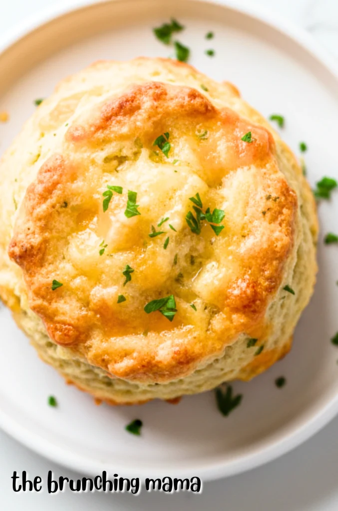 Garlic Cheese Drop Biscuits