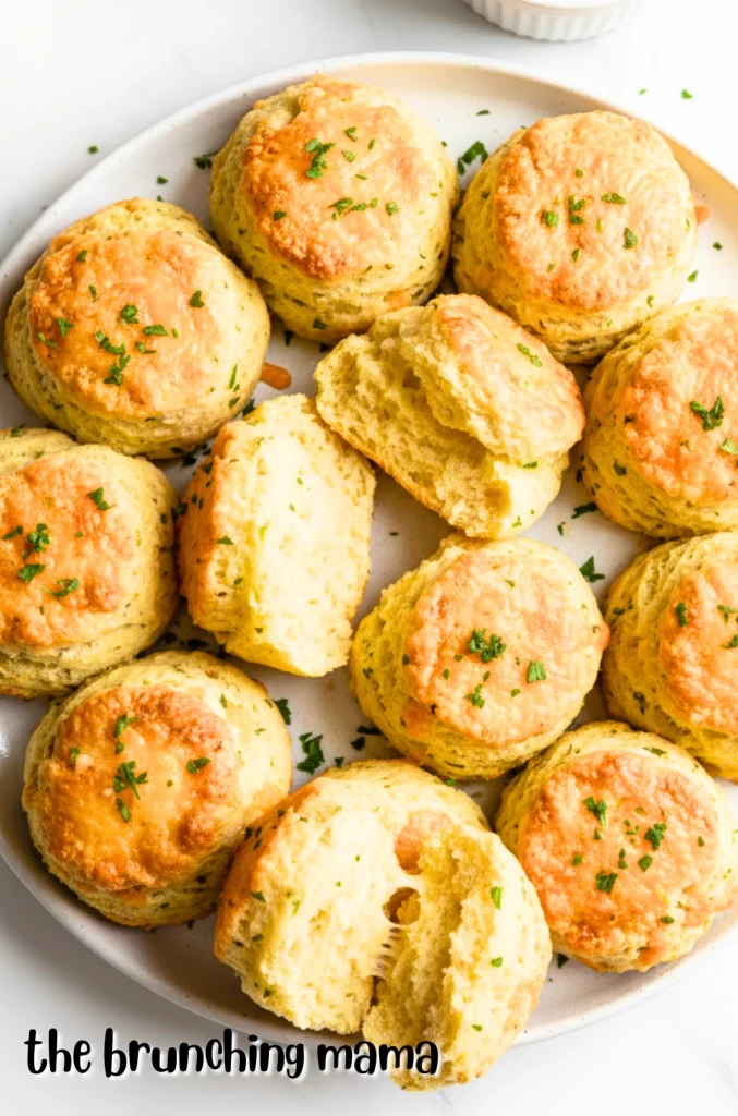 Garlic Cheese Drop Biscuits