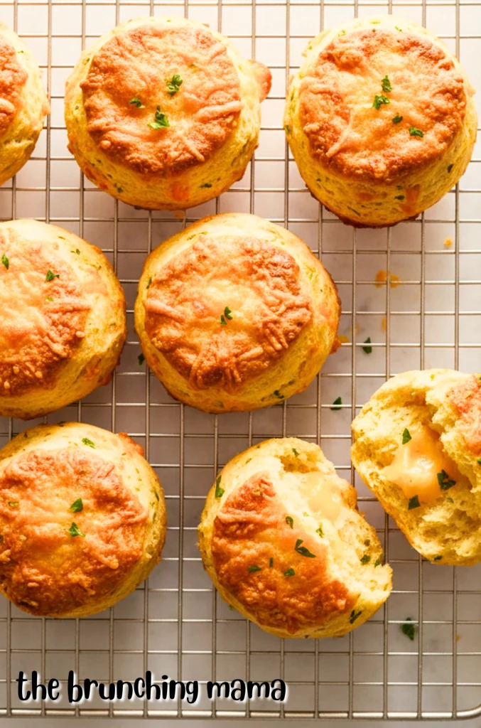 Garlic Cheese Drop Biscuits