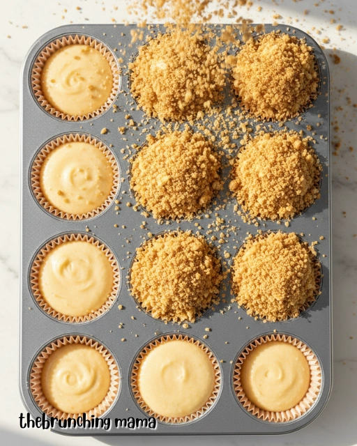 Peach Cobbler Cupcakes