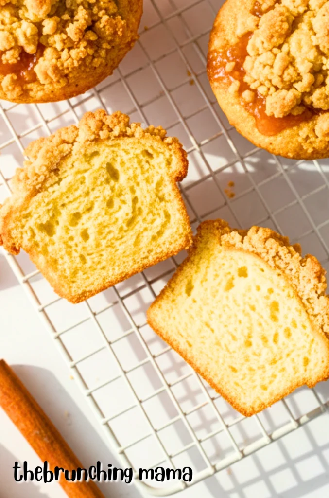 Peach Cobbler Cupcakes