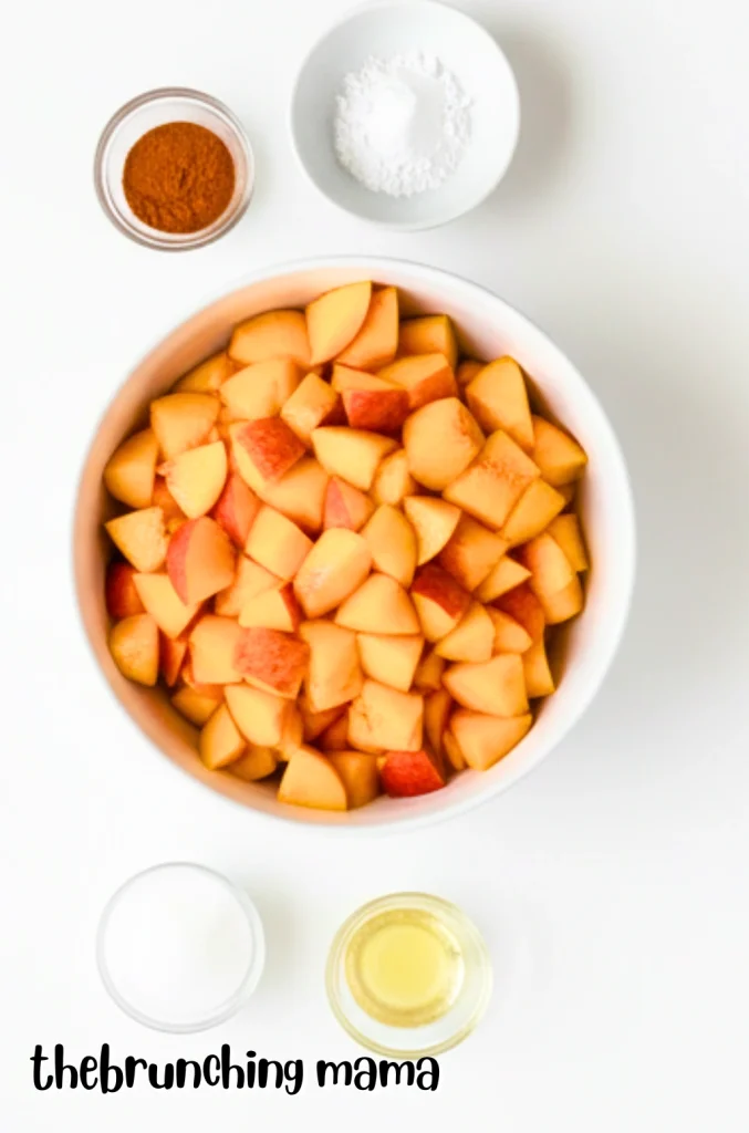 Peach Cobbler Cupcakes