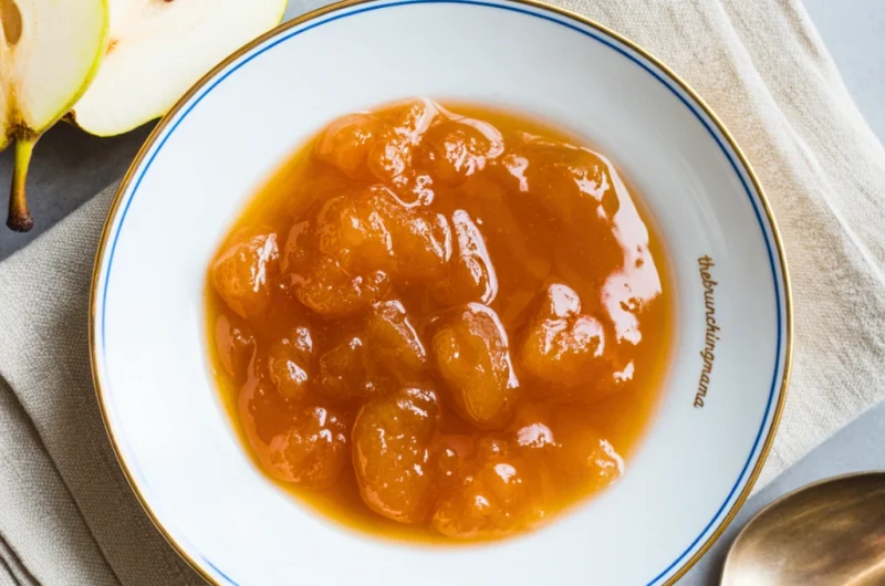 Homemade Pear Jam Recipe