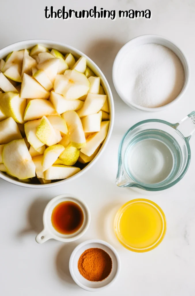 Homemade Pear Jam Recipe