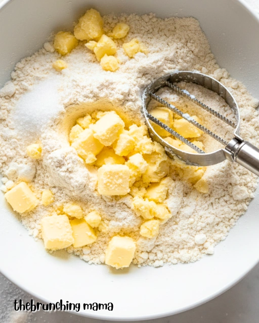 Easy Baked Rhubarb Scones