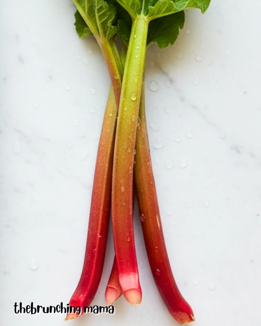 Easy Baked Rhubarb Scones