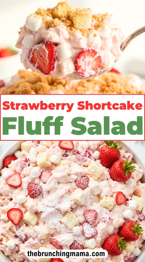 Strawberry Shortcake Fluff Salad