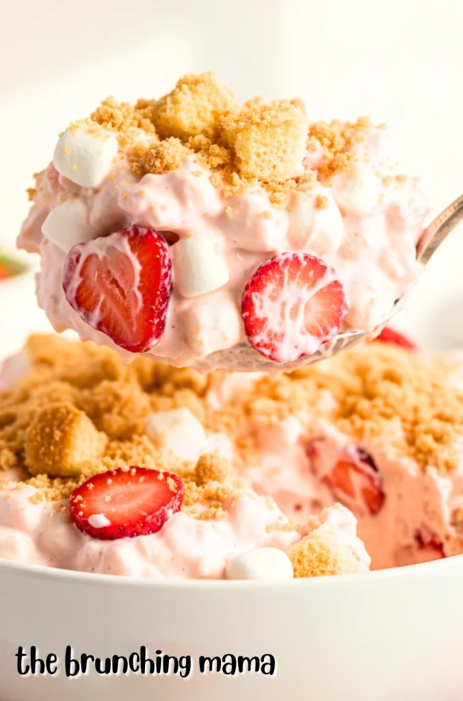 Strawberry Shortcake Fluff Salad