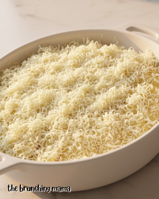 Creamy Garlic Parmesan Potato Bake