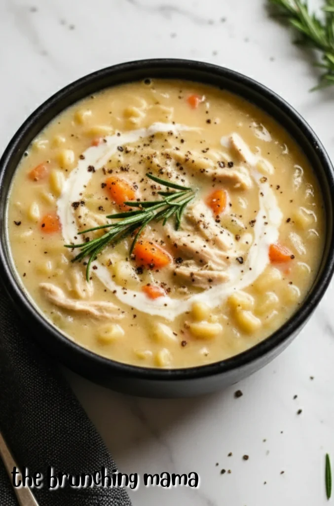 Easy Creamy Chicken Noodle Soup for Cozy Comfort