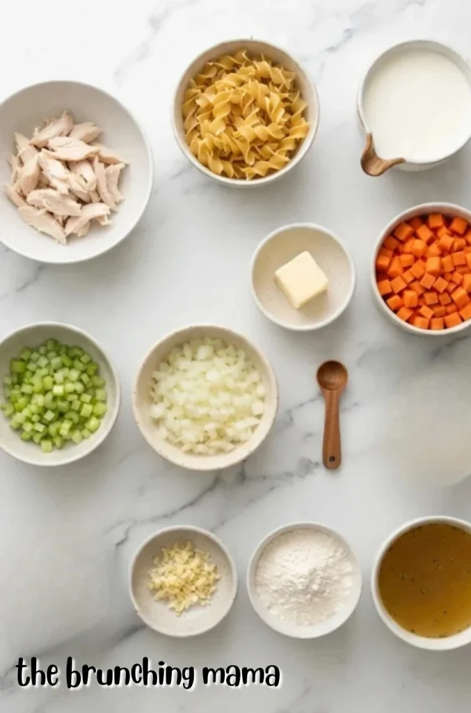 Easy Creamy Chicken Noodle Soup for Cozy Comfort
