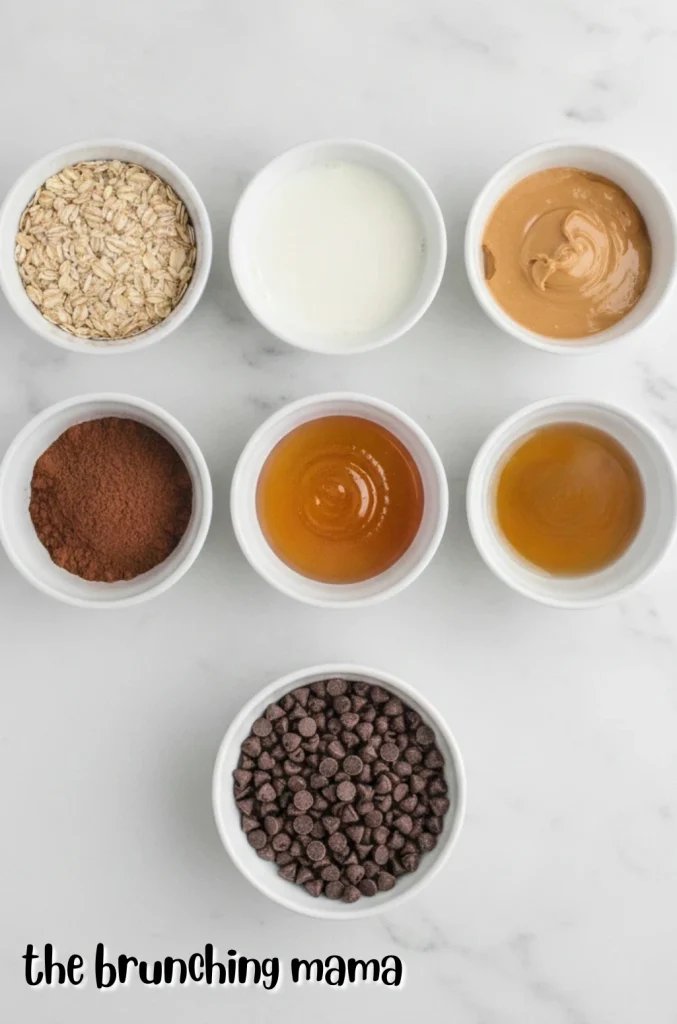 Homemade Chocolate Peanut Butter Overnight Oats