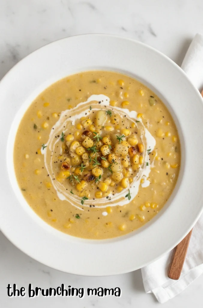 Homemade Creamy Corn Chowder