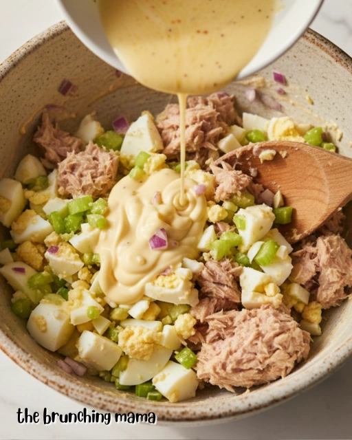 Amish Creamy Tuna Egg Salad