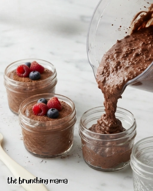 Cottage Cheese Chocolate Mousse High Protein