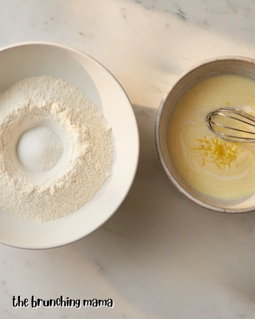 Lemon Pancakes With Poppy Seeds