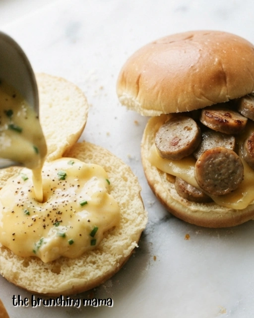 Easy Rolls with Turkey Sausage Egg and Cheese