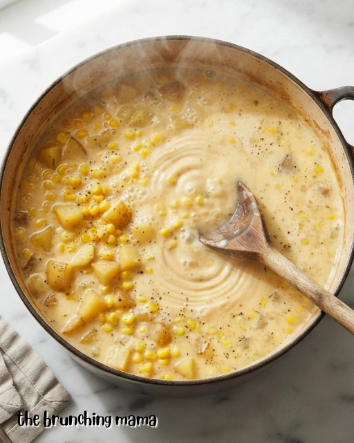 Homemade Creamy Corn Chowder